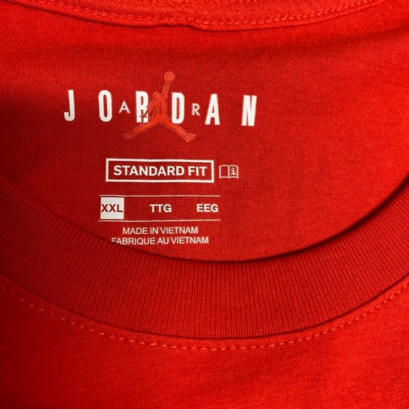 Air Jorden CZ1176-657 Short Sleeves T Shirt XXL - Picture 2 of 5